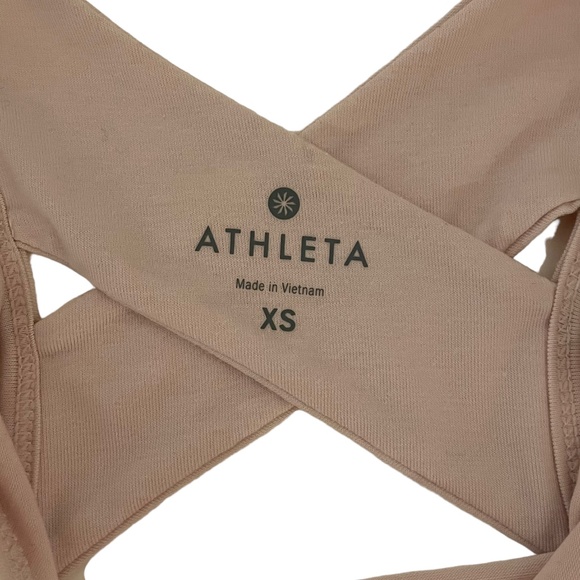 Athleta Light Pink Racerback Tank Size XS - Picture 3 of 4